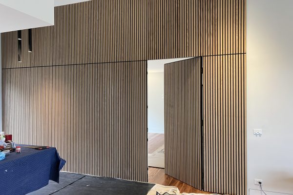 Timber cladding installation by End to End Carpentry